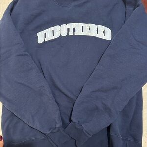Uncommon James Navy Crewneck Sweater
